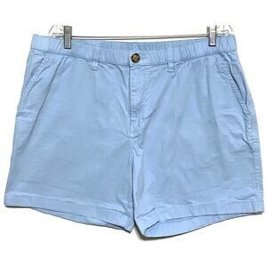 Chubbies Boomshakalaka Blue Chinos Shorts Mens XXL Preppy Summer Elastic Waist